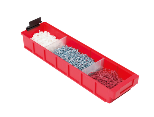 Stellingbak met ergonomische verzonken greep, groen, diepte 600 mm