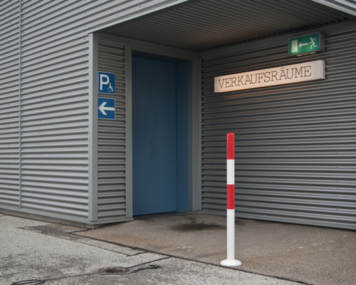 Moravia Afzetpaal MORION voor indraaien, hoogte 1030 mm, voor vastschroeven