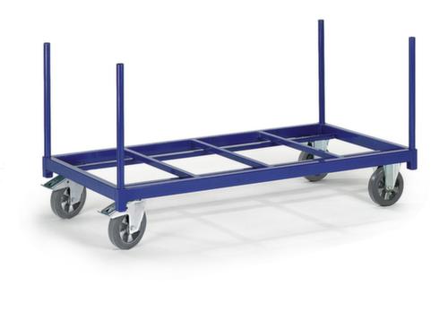 Rollcart Rongenwagen met open laadvlak, draagvermogen 1200 kg, laadvlak lengte x breedte 2000 x 800 mm