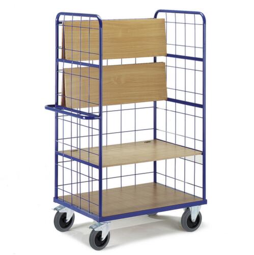 Rollcart Etagewagen met inklapbare legborden