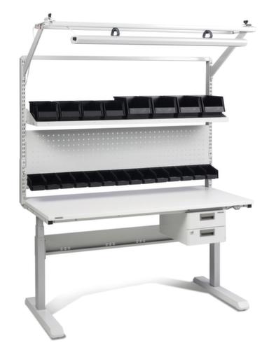 Treston Geperforeerde plaat voor montagetafel, hoogte 389 mm