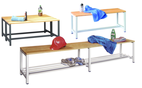 PAVOY Kleedkamerbank Basis met houten latten