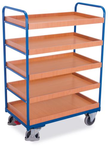 VARIOfit Etagewagen, draagvermogen 250 kg, 5 etages