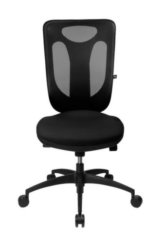 Topstar Bureaustoel Net Pro 100 met puntsynchroonmechanisme, rugleuning met netbekleding, zwart