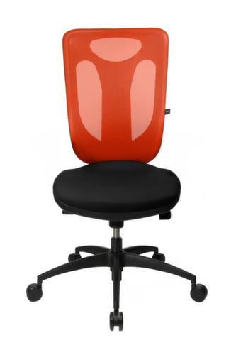 Topstar Bureaustoel Net Pro 100 met puntsynchroonmechanisme, rugleuning met netbekleding, zwart