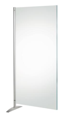 Kerkmann Scheidingswand Metropol, hoogte x breedte 1750 x 800 mm, wand transparant
