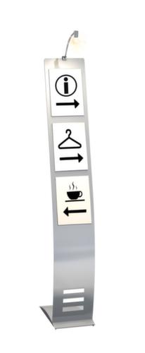 Informatiestandaard, hoogte x breedte x diepte 1650 x 260 x 420 mm