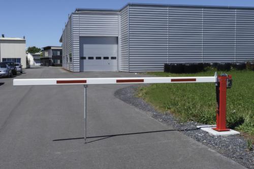 Slagboom met gasdrukveer