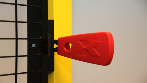 Axelent wandelement voor machine-veiligheidshek, hoogte x breedte 1900 x 1000 mm