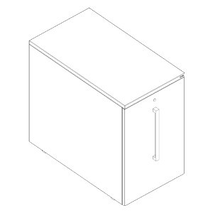 Apothekerskast RQ60, breedte x diepte 450 x 800 mm