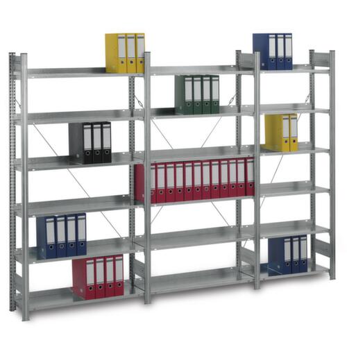 hofe Inhaakstelling voor dossiers, 7 vloer, met corrosiebeschermende zinklaag