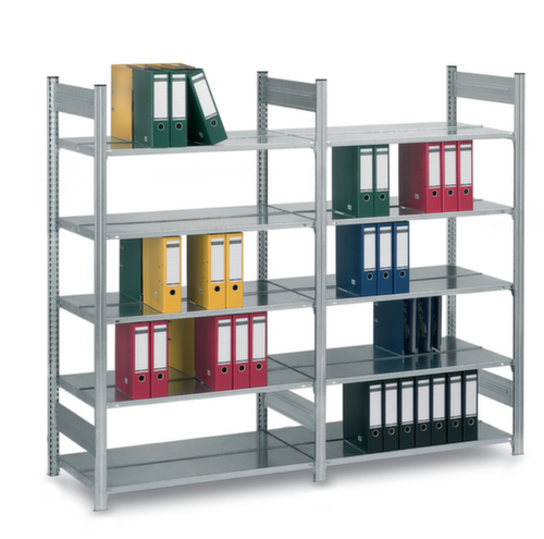 hofe Boutloze vijlplank voor gebruik aan beide zijden, 8 vloer, met corrosiebeschermende zinklaag