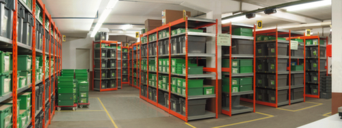 hofe Inhaakstelling, hoogte x breedte x diepte 2500 x 1325 x 800 mm, 6 legborden