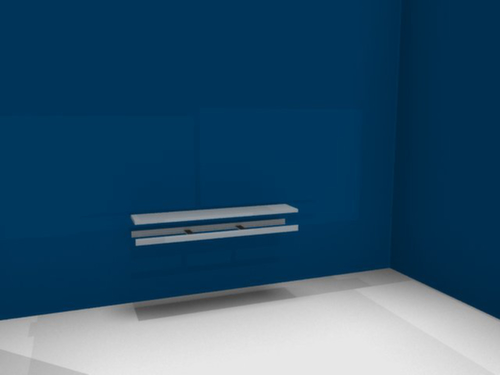 hofe Legbord voor breedvakstelling, breedte x diepte 2000 x 400 mm