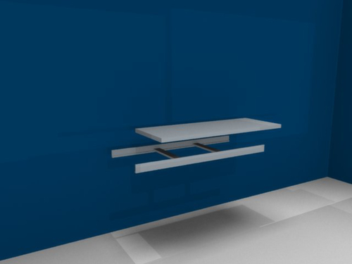 hofe Legbord voor breedvakstelling, breedte x diepte 1500 x 600 mm