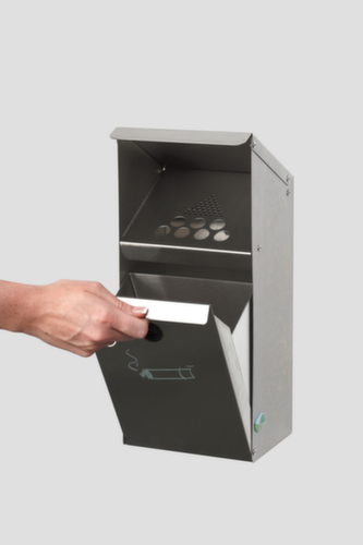 VAR Asbak met schuin dak