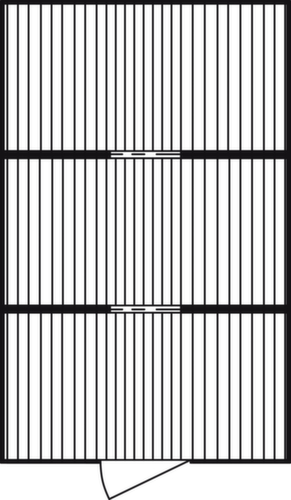 Säbu Gelakte containercombinatie FLADAFI® met verschillende modules