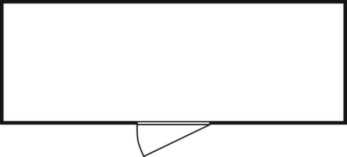 Säbu Geïsoleerde materiaalcontainer met kant-en-klaar gemonteerde vloer