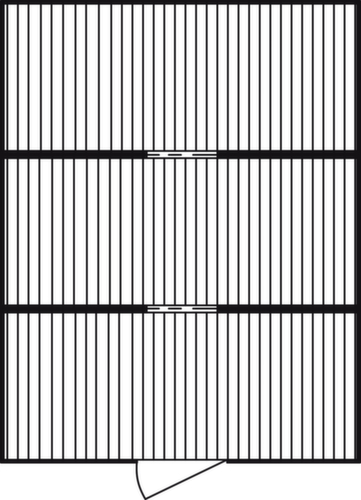 Säbu Gelakte containercombinatie FLADAFI® met verschillende modules