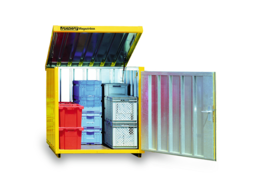 Säbu Magazijnbox met opklapbaar dak