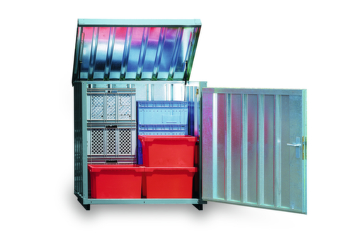 Säbu Magazijnbox met opklapbaar dak