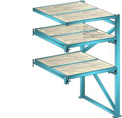 LISTA Uittrekstelling voor zware lasten met 3 niveaus