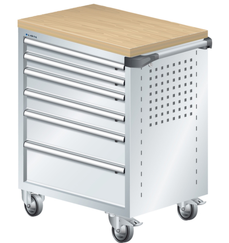 LISTA Werkplaatswagen met 6 laden, 6 lade(n)