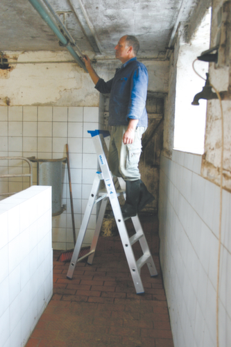 Krause Ladder STABILO® Professional, 4 trede(n) met traanplaatprofiel