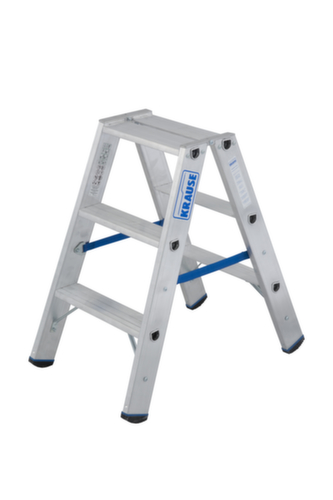 Krause Vouwladder STABILO® Professional, 2 x 3 trede(n) met traanplaatprofiel