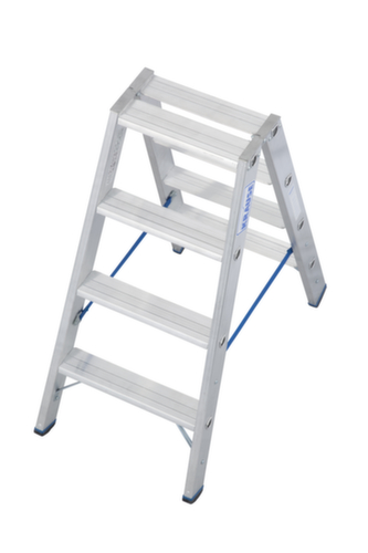 Krause Vouwladder STABILO® Professional, 2 x 4 trede(n) met traanplaatprofiel