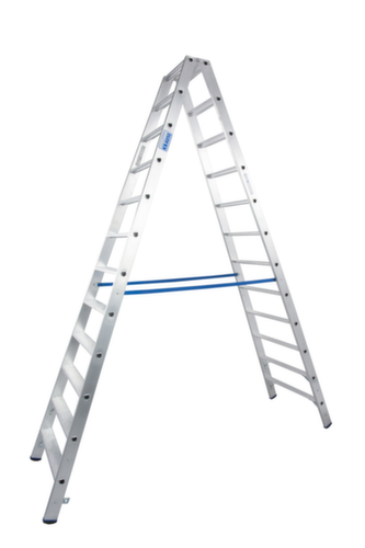 Krause Ladder STABILO® Professional, 2 x 12 trede(n) met traanplaatprofiel