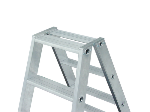 Krause Vouwladder STABILO® Professional, 2 x 3 trede(n) met traanplaatprofiel
