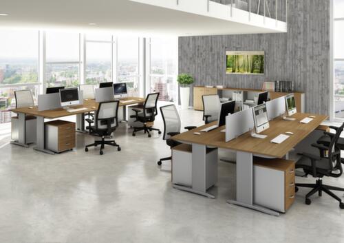 Quadrifoglio Bureau Practika met C-voetonderstel