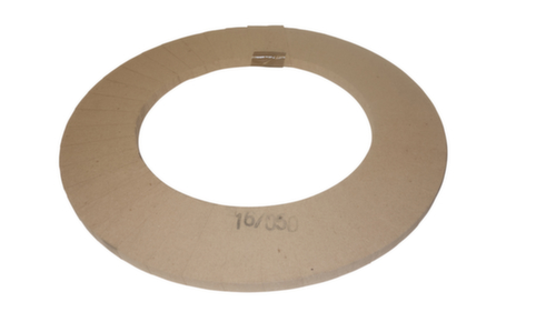 Stalen omsnoeringsband blank gewaxt, breedte 16 mm