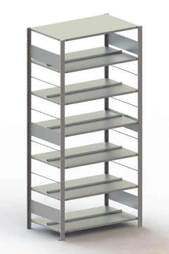 META Boutloze vijlplank voor gebruik aan beide zijden, 7 vloer, met corrosiebeschermende zinklaag