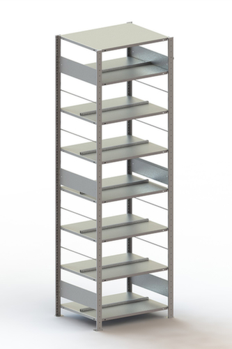 META Boutloze vijlplank voor gebruik aan beide zijden, 8 vloer, met corrosiebeschermende zinklaag