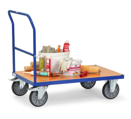 fetra Duwbeugelwagen MULTIVARIO, draagvermogen 600 kg, laadvlak lengte x breedte 1000 x 600 mm