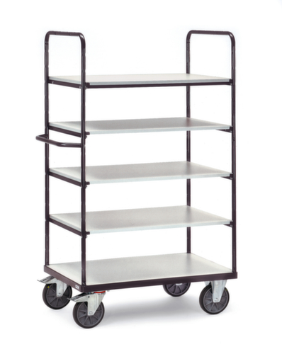 fetra ESD-etagewagen, draagvermogen 600 kg, 5 etages