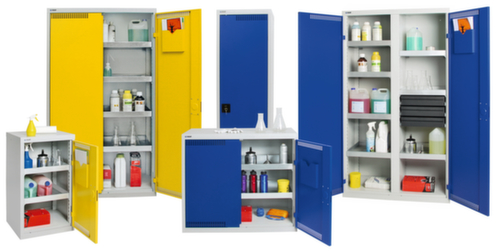 stumpf Milieukast van plaatstaal, hoogte x breedte x diepte 900 x 500 x 500 mm