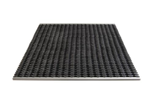 Miltex Schoonloopmat Eazycare Wave, lengte x breedte 985 x 985 mm