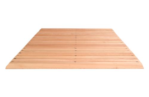 Miltex Houten loopvloer Yoga Holzrost, breedte 1500 mm