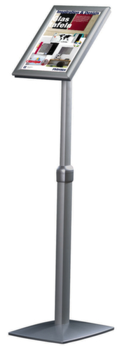 Kantelbaar infodisplay, hoogte 865 - 1250 mm