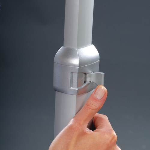 Franken Kantelbaar infodisplay, hoogte 860 - 1310 mm