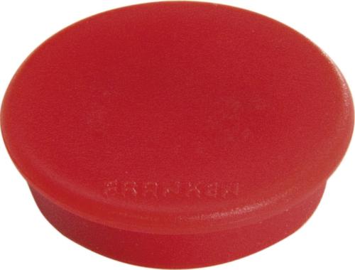 Ronde magneet, rood, Ø 38 mm