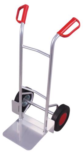 VARIOfit aluminium stapelsteekwagen, draagvermogen 150 kg, massief rubber banden