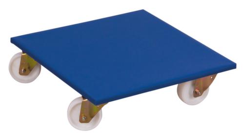 VARIOfit Möbelhund® Extra 125/K met anti-slip laadruimte, draagvermogen 900 kg, kunststof banden