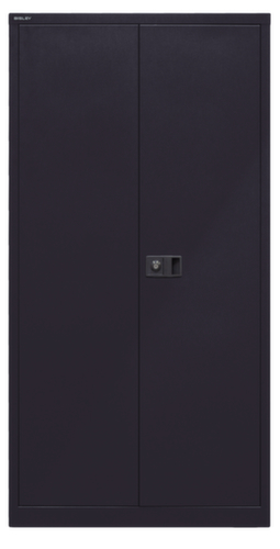 Bisley Dossierkast, 4 ordnerhoogten, zwart/zwart