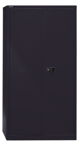 Bisley Dossierkast, 4 ordnerhoogten, zwart/zwart