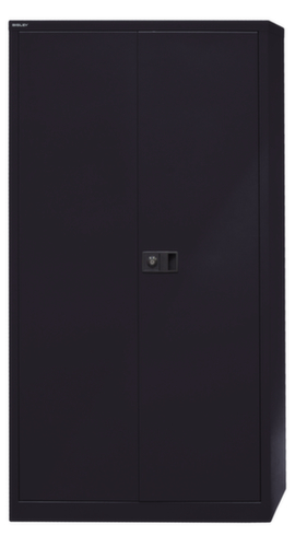 Bisley Dossierkast, 4 ordnerhoogten, zwart/zwart