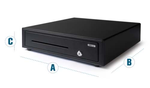 Safescan Kassalade LD-4141, hoogte x lengte x breedte 115 x 410 x 415 mm